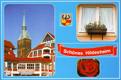 Postkarte schönes Hildesheim